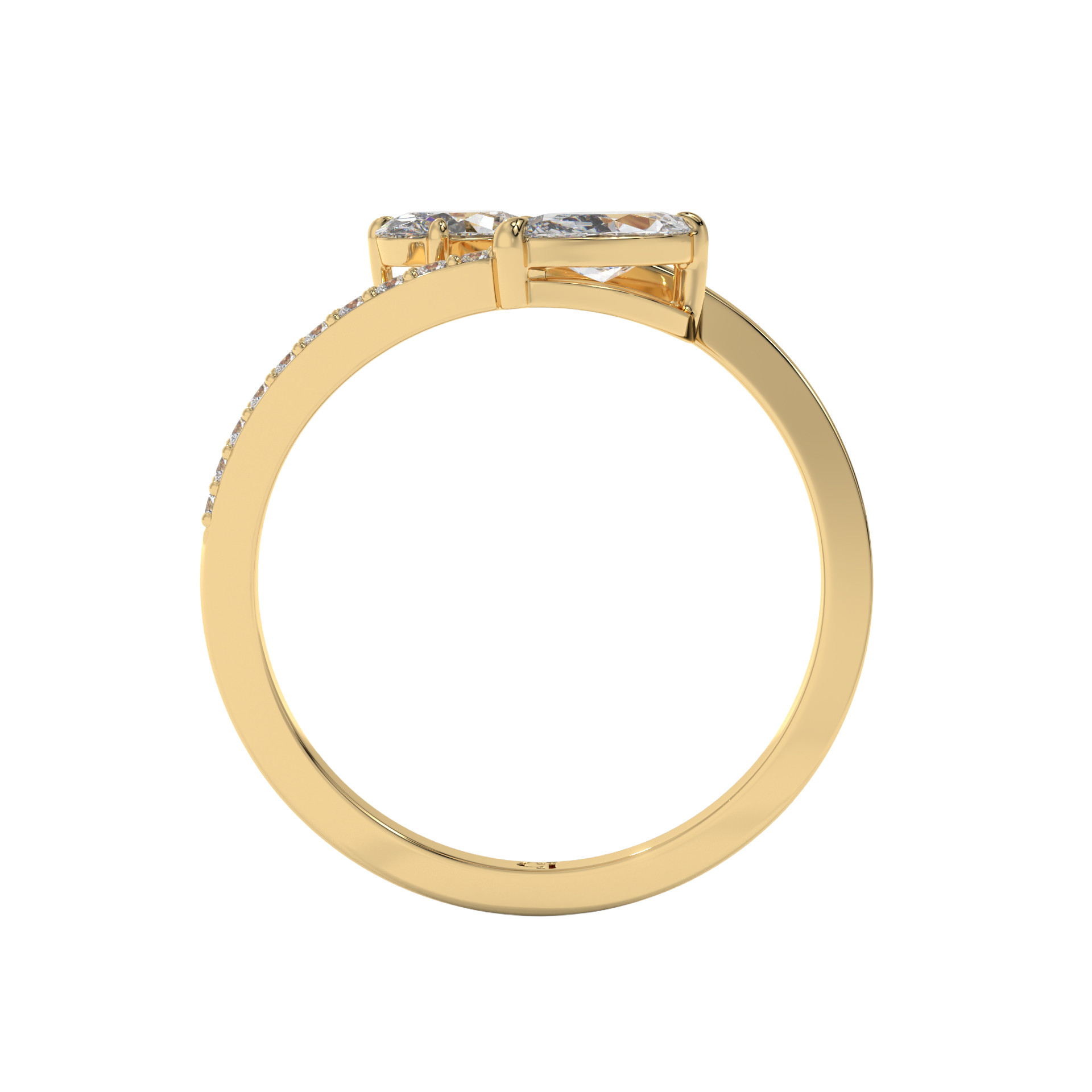 Twin Radiance Diamond Ring Caratlink