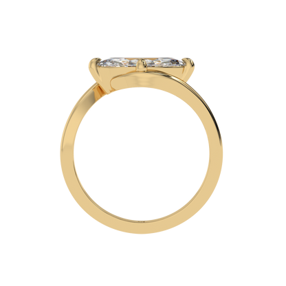 Enchanted Twist Marquise Ring - Caratlink