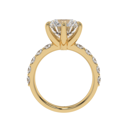 Aurora Crown Diamond Ring - Caratlink
