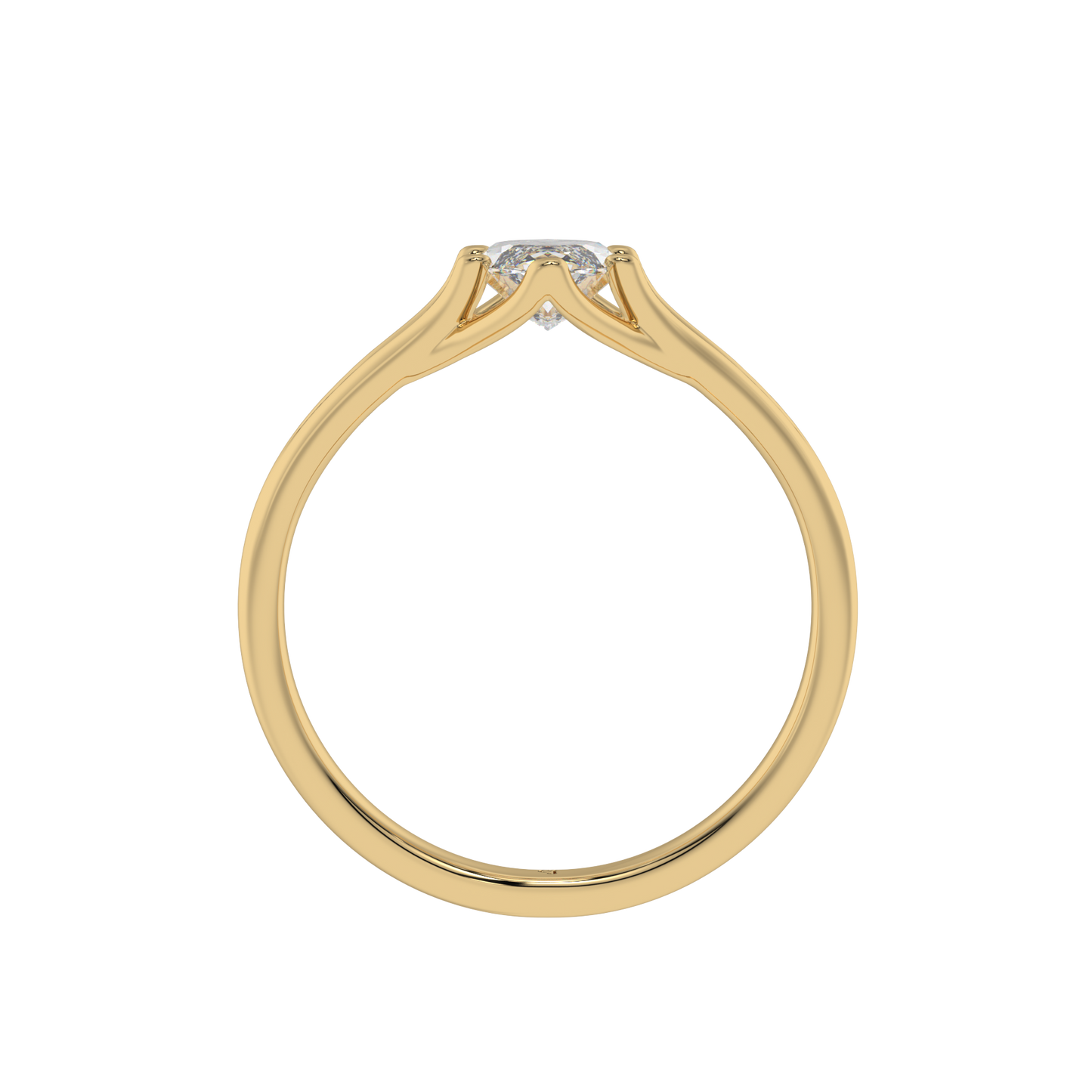 Graceful Marquise Crown Ring - Caratlink