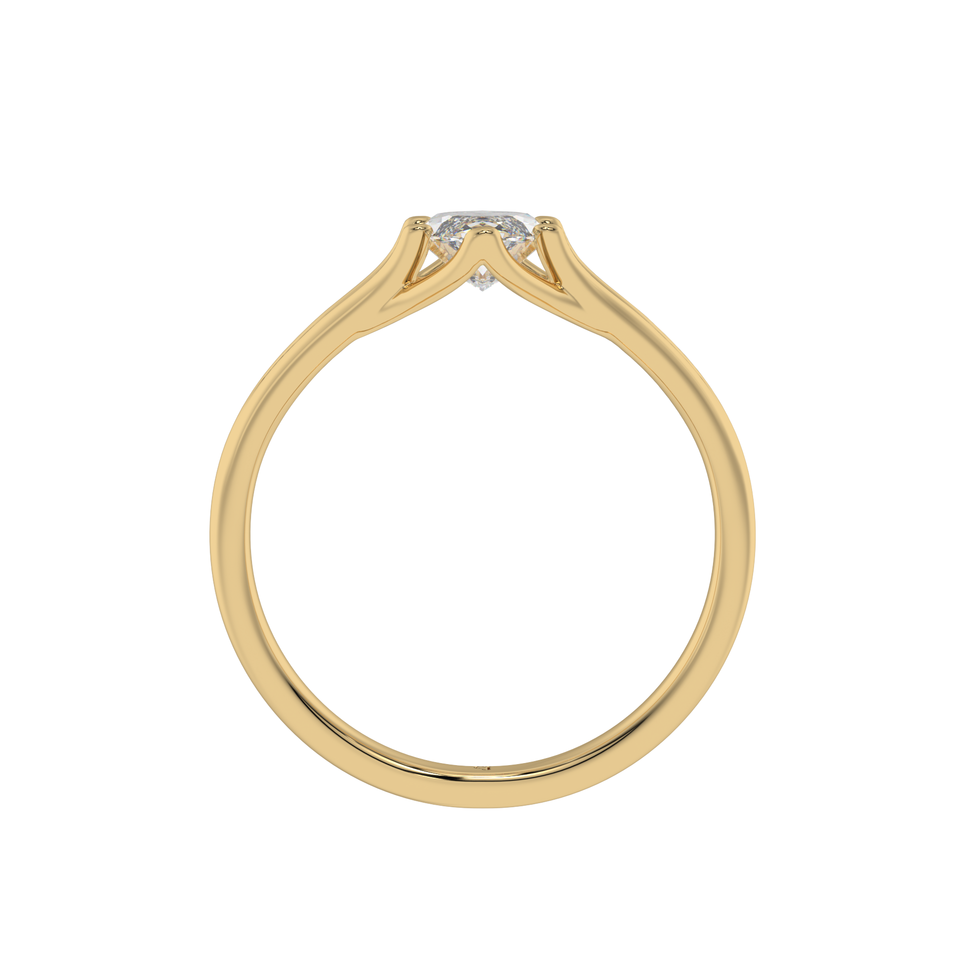 Graceful Marquise Crown Ring - Caratlink