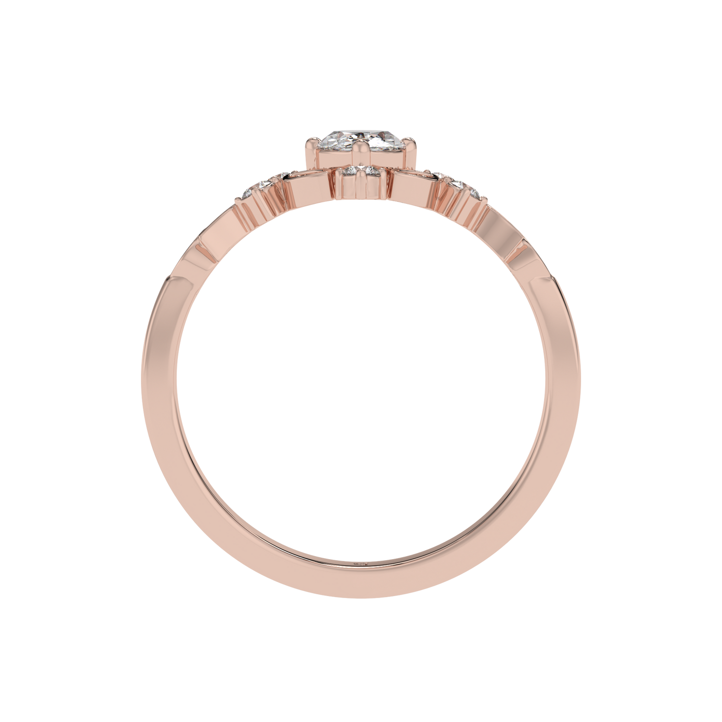 Vintage Tiara Oval Ring - Caratlink