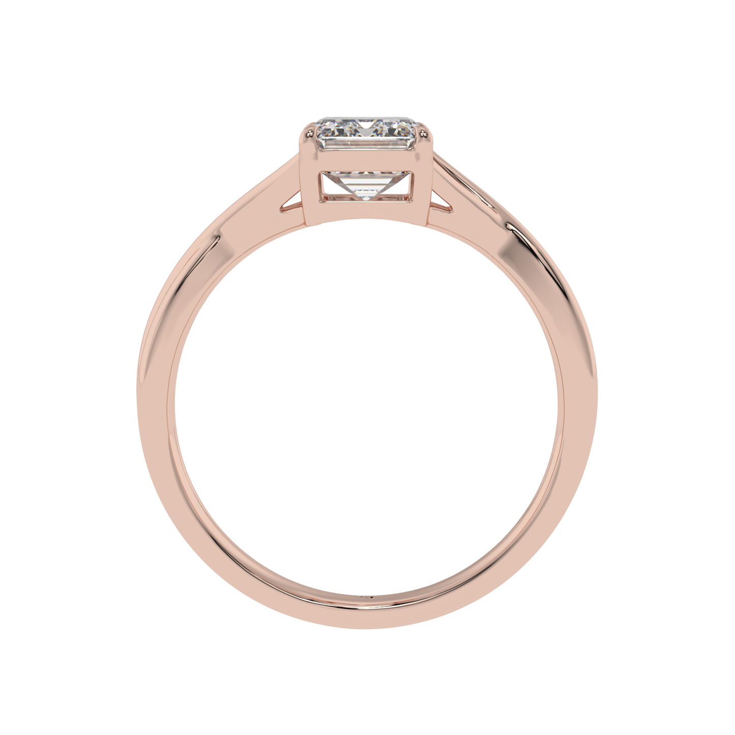 Twisted Harmony Emerald Ring - Caratlink