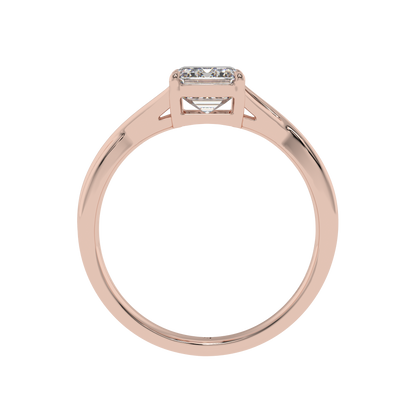 Twisted Harmony Emerald Ring - Caratlink