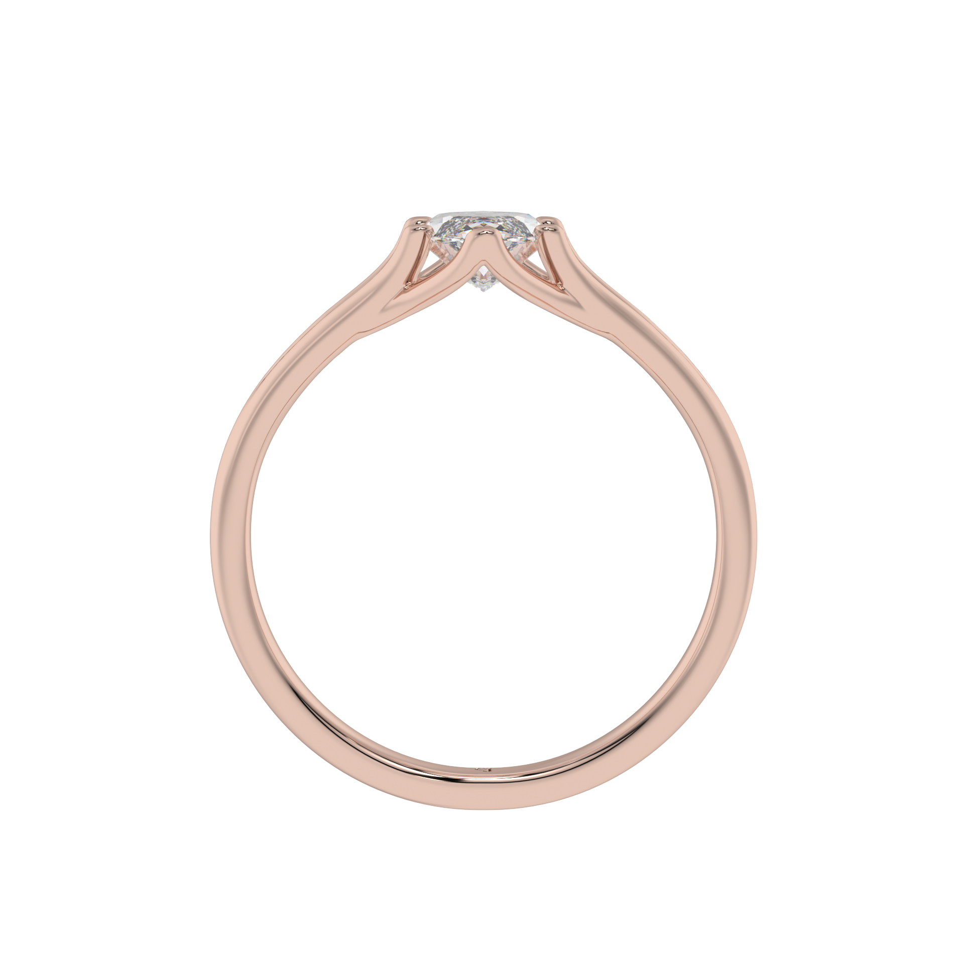 Graceful Marquise Crown Ring - Caratlink