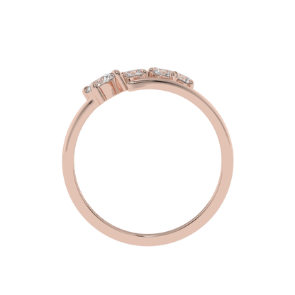 Serena Curve Diamond Wrap Ring Caratlink
