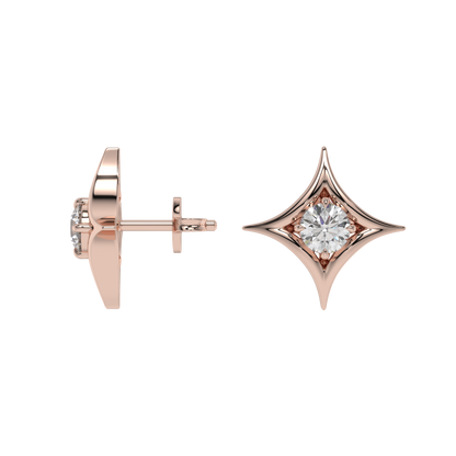 Starlight Solitaire Studs CaratLink