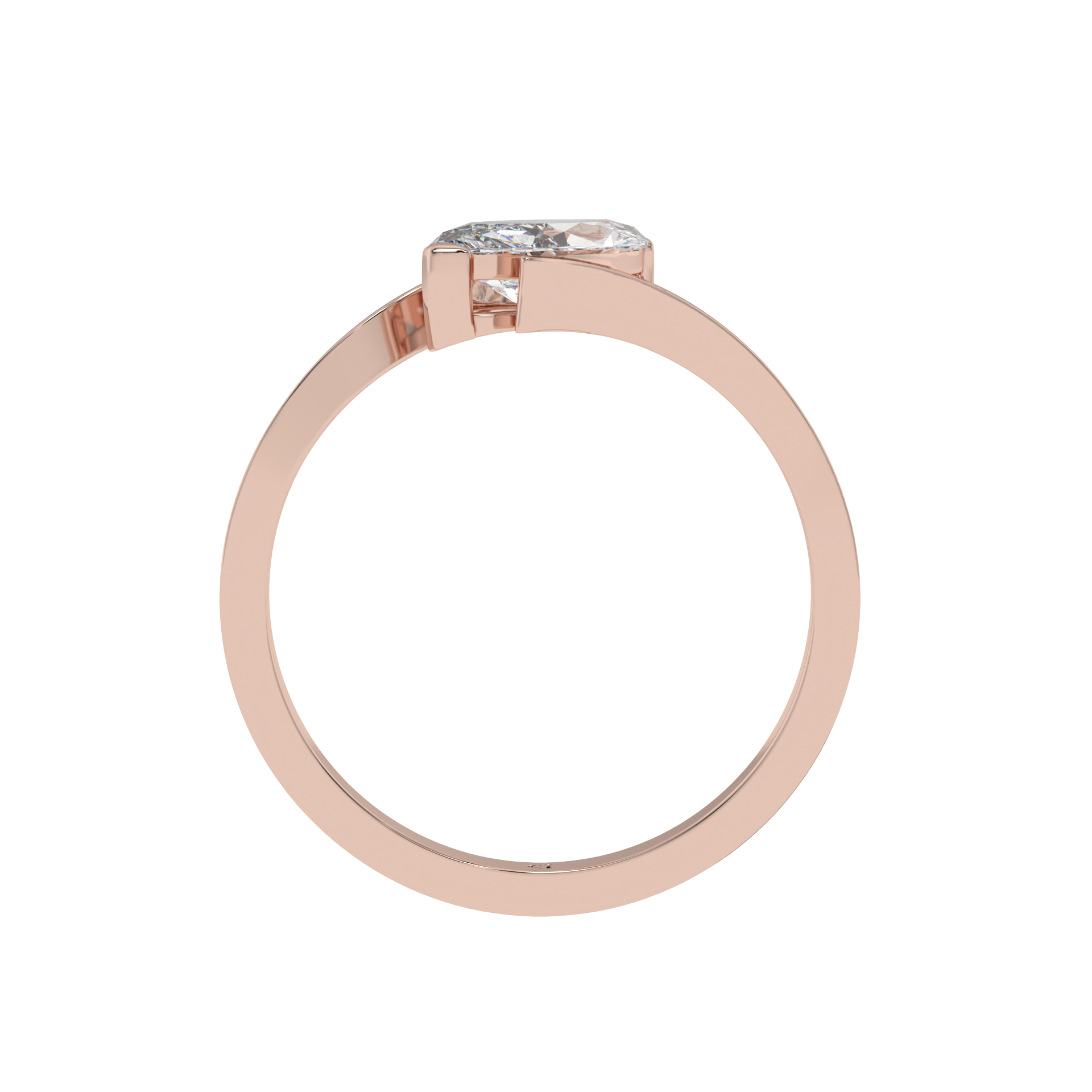 Marquise Elegance Solitaire Ring - Caratlink