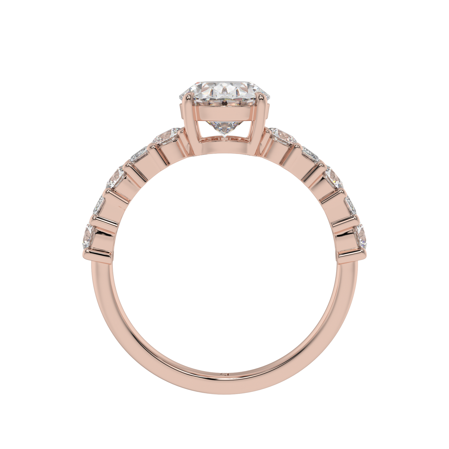 Radiant Symphony OVAL Diamond Ring - Caratlink