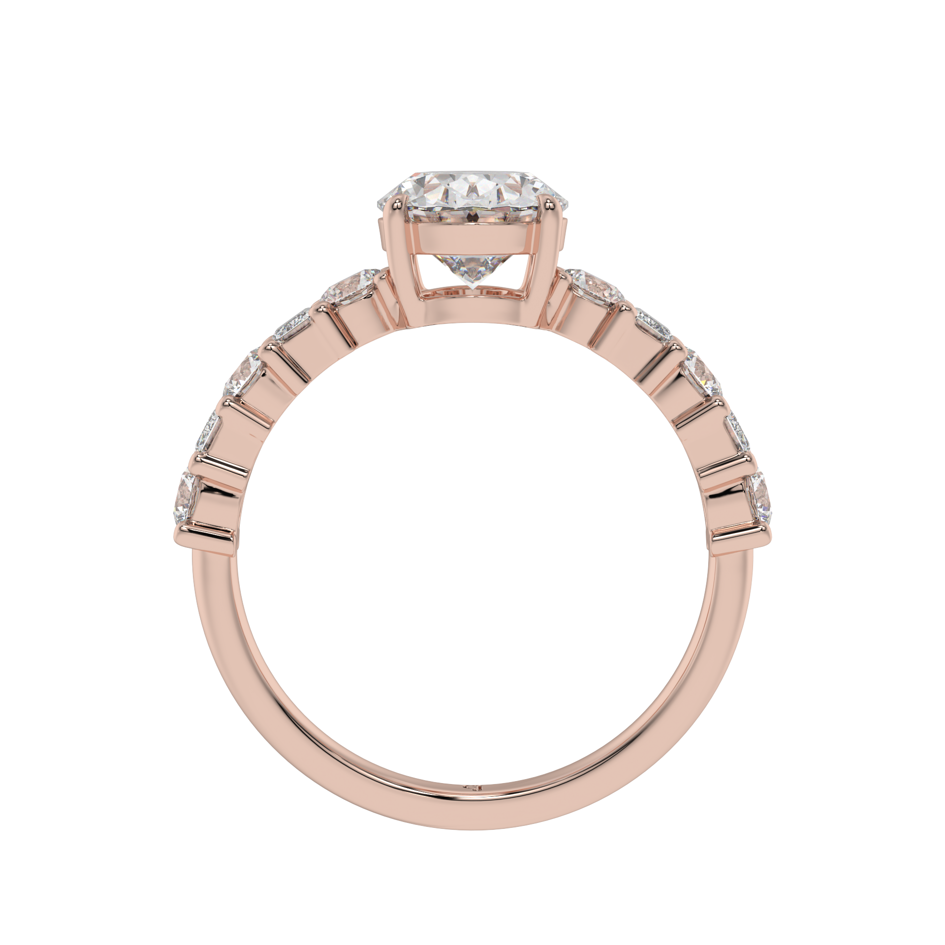 Radiant Symphony OVAL Diamond Ring - Caratlink