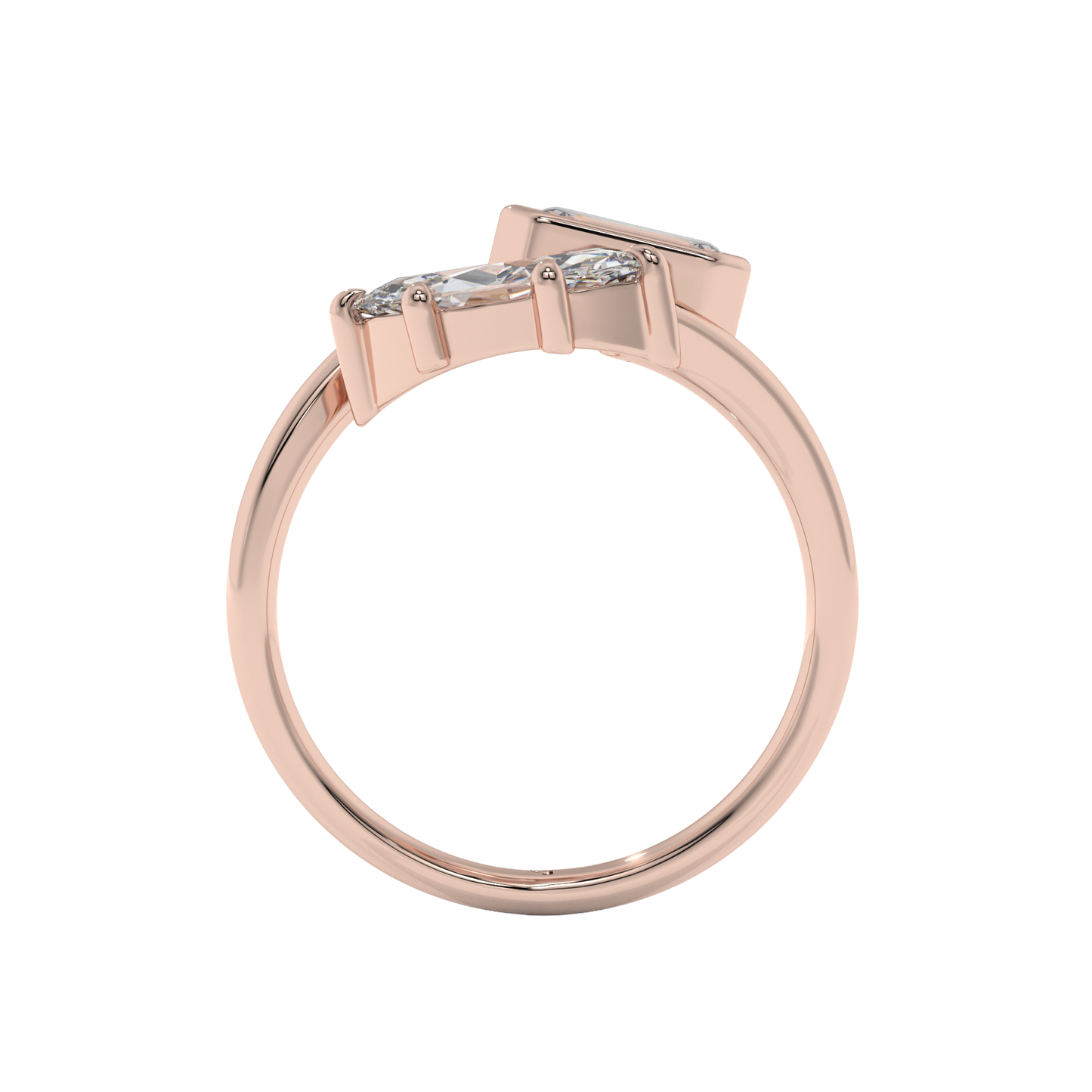 Marquise & Emerald Harmony Ring Caratlink