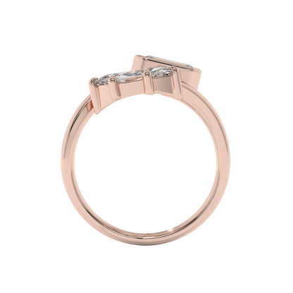 Marquise & Emerald Harmony Ring Caratlink