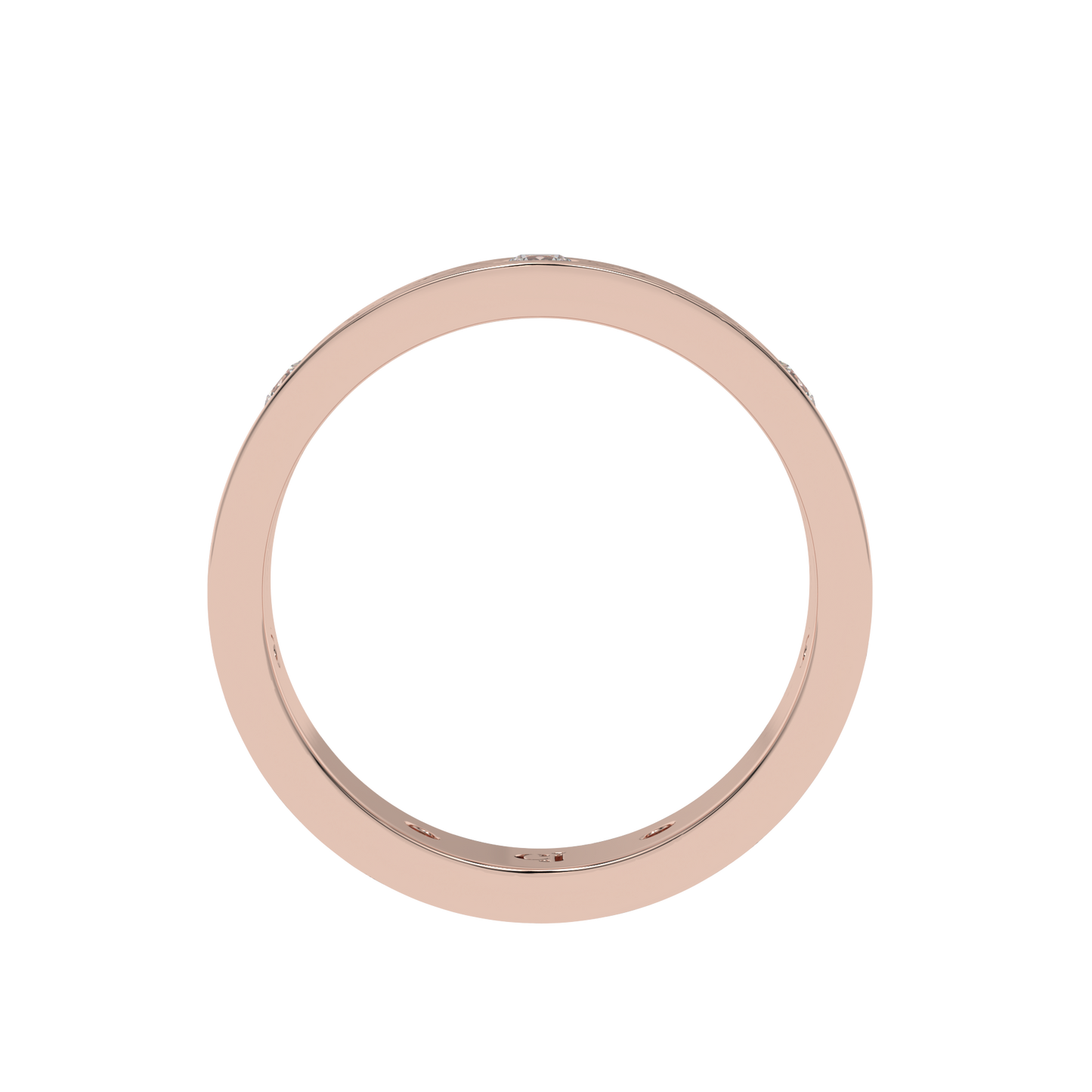 Aurora Hammered Diamond Band Caratlink