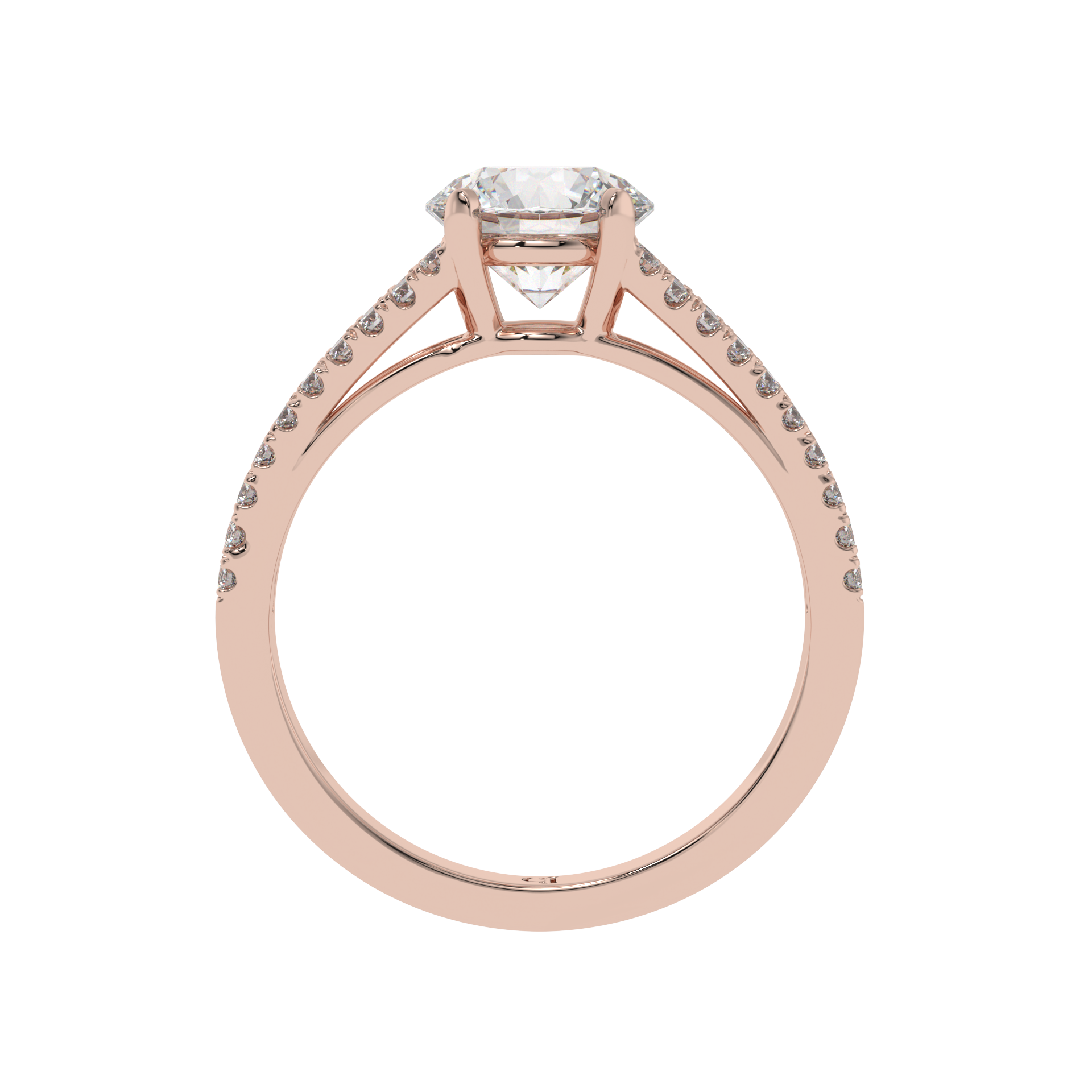 Celestia Split Shank Ring - Caratlink