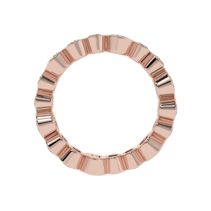 Celeste Bezel Diamond Band Caratlink