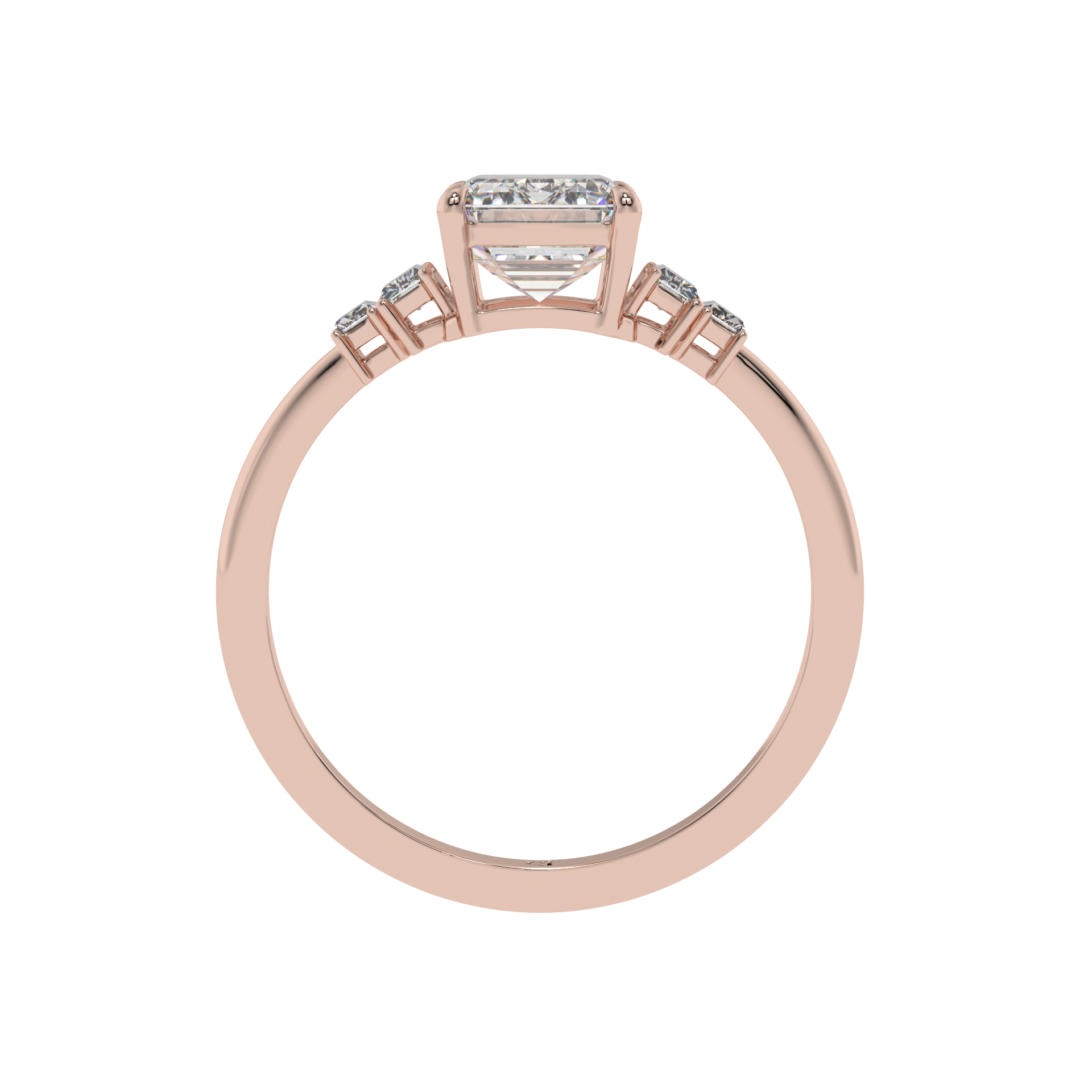 Classic Trilogy Emerald Ring - Caratlink