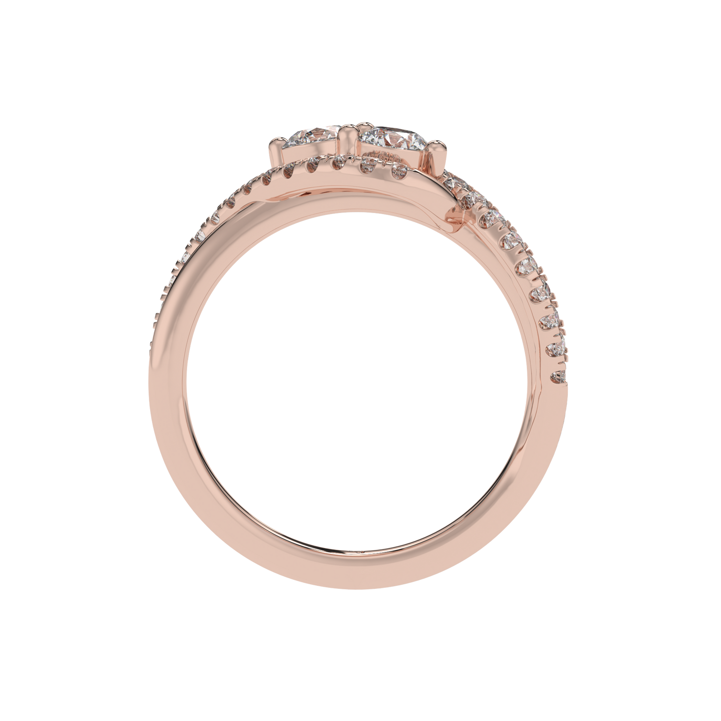 Eterna Twist Diamond Ring Caratlink