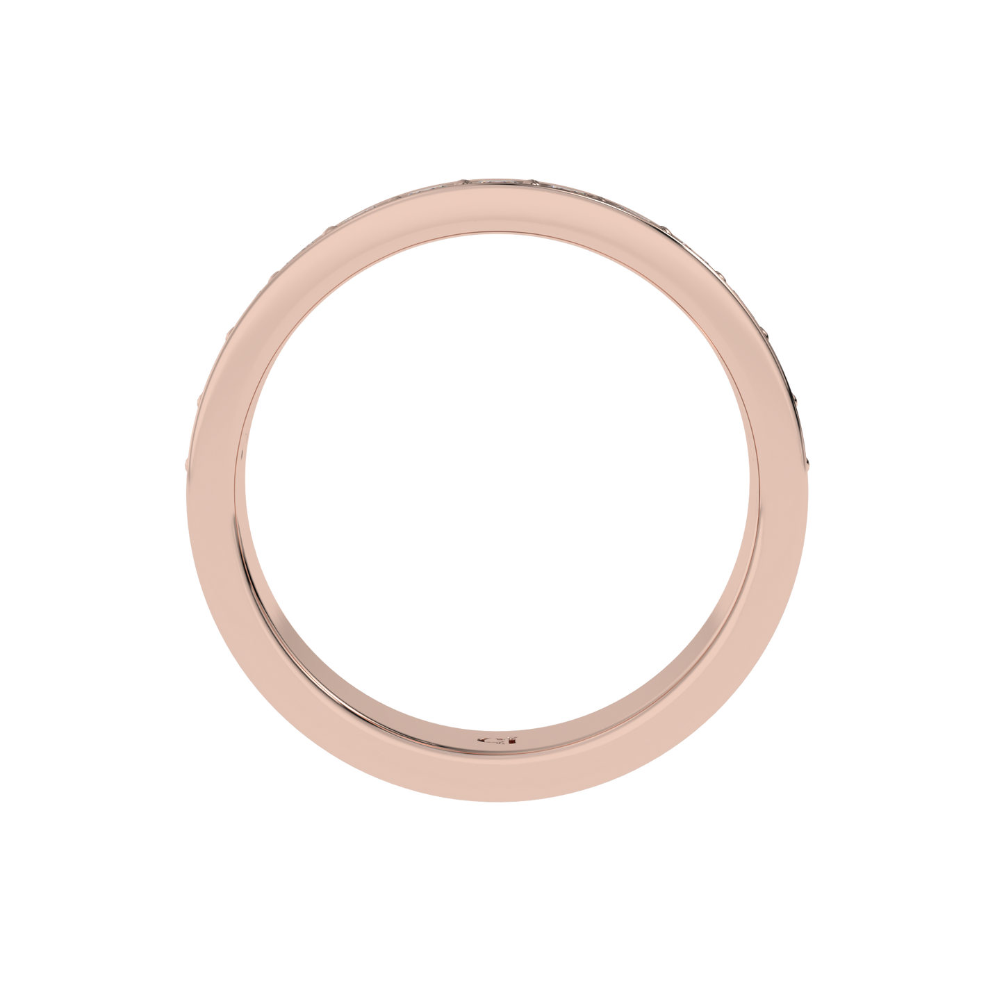 Lustro Channel Diamond Band Caratlink