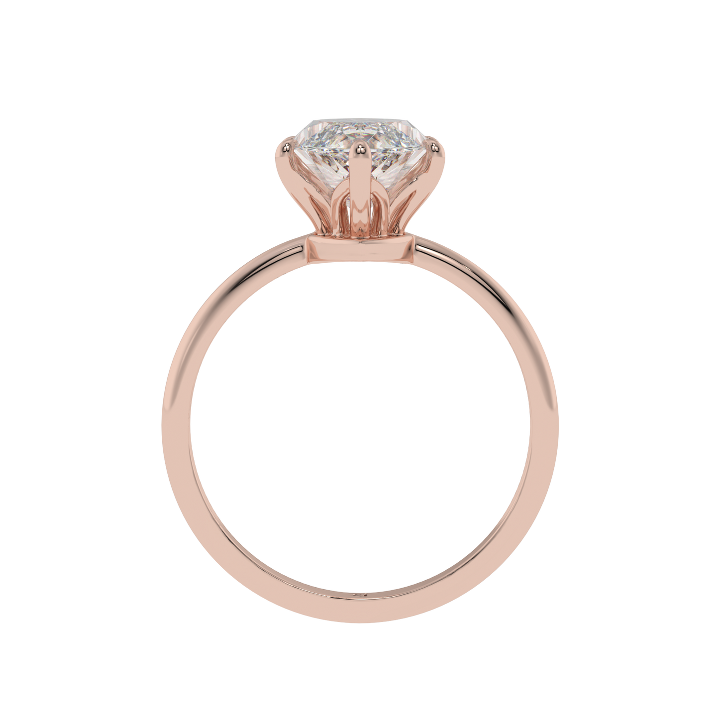 Royal Bloom Marquise Solitaire Ring - Caratlink