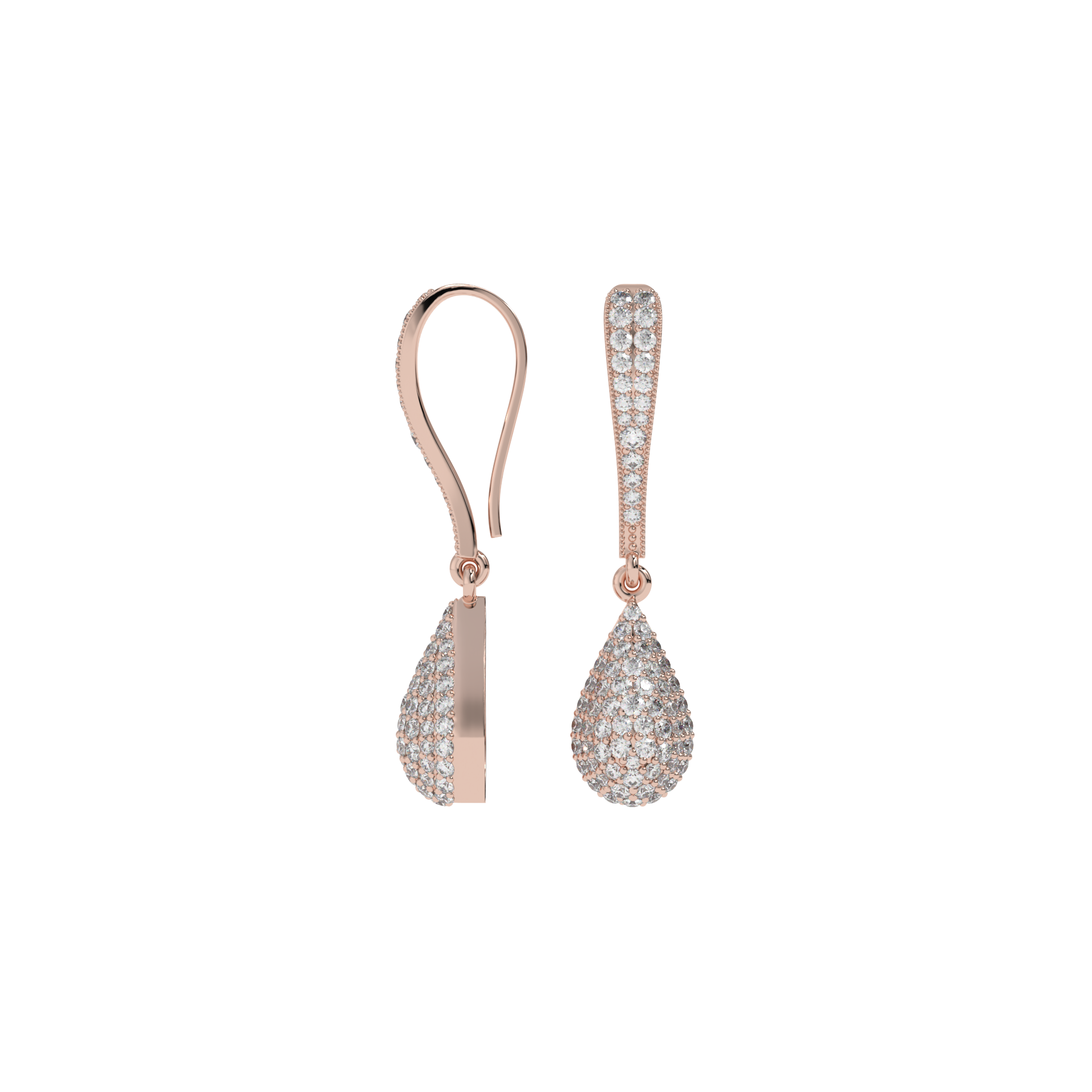 Sparkling Grace Drop Earrings Caratlink
