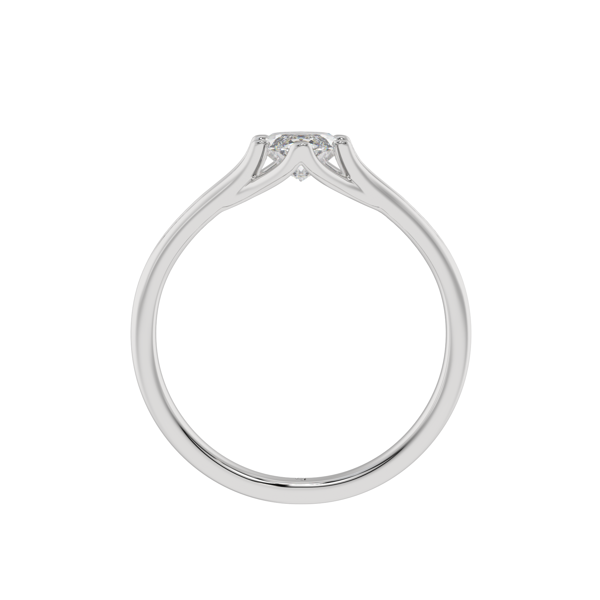 Graceful Marquise Crown Ring - Caratlink