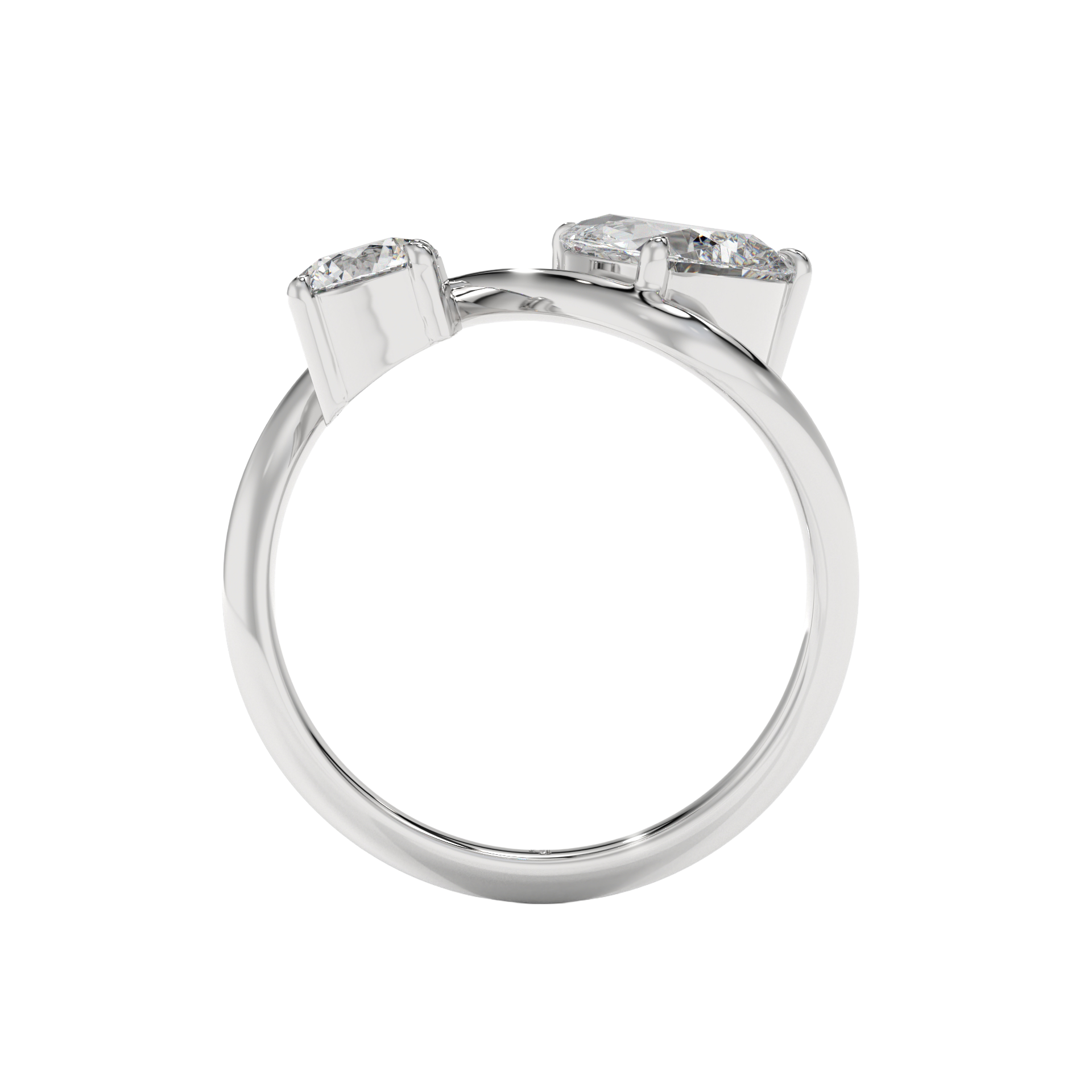 Dual Harmony Diamond Ring Caratlink