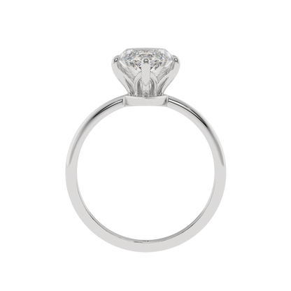 Royal Bloom Marquise Solitaire Ring - Caratlink