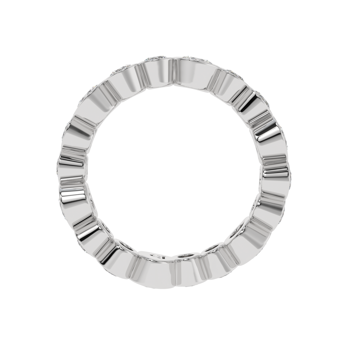 Celeste Bezel Diamond Band Caratlink