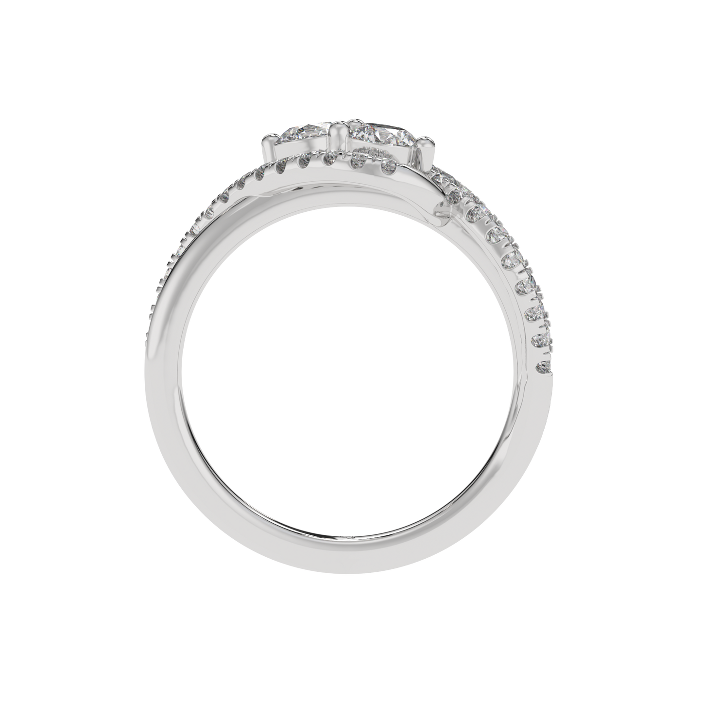 Eterna Twist Diamond Ring Caratlink