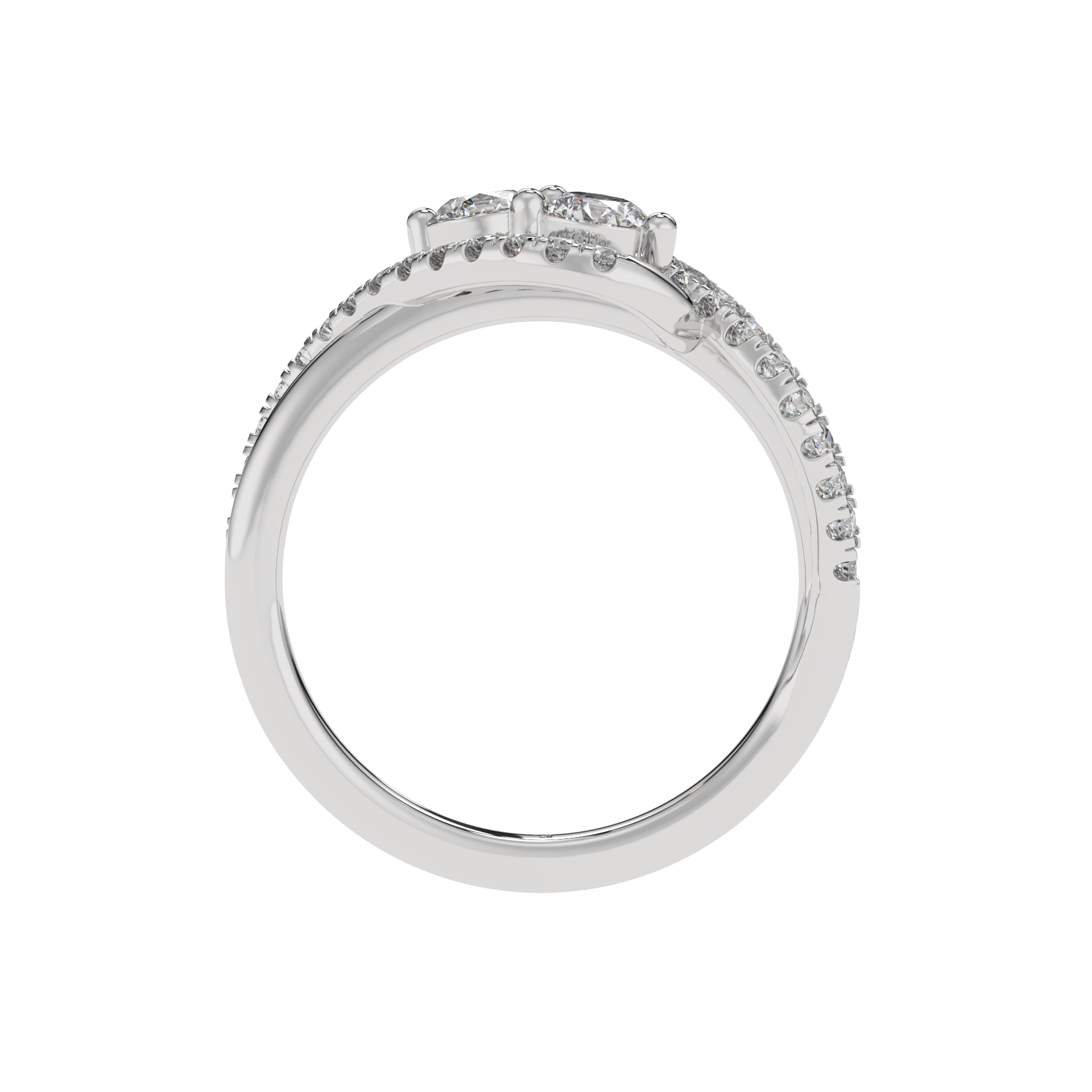 Eterna Twist Diamond Ring Caratlink