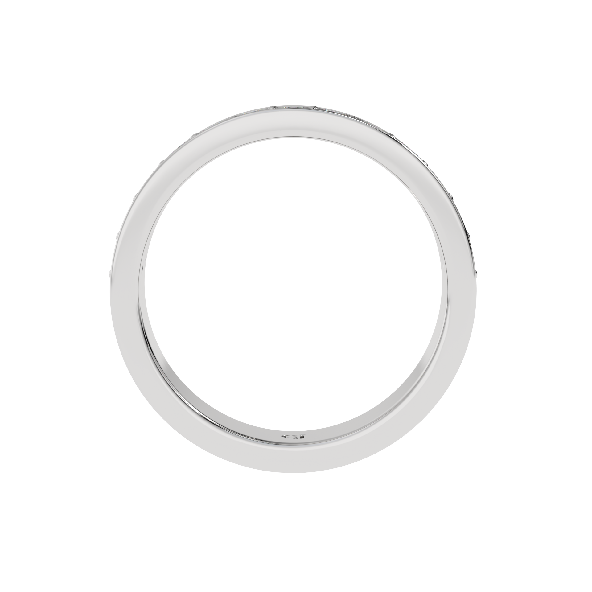 Lustro Channel Diamond Band Caratlink