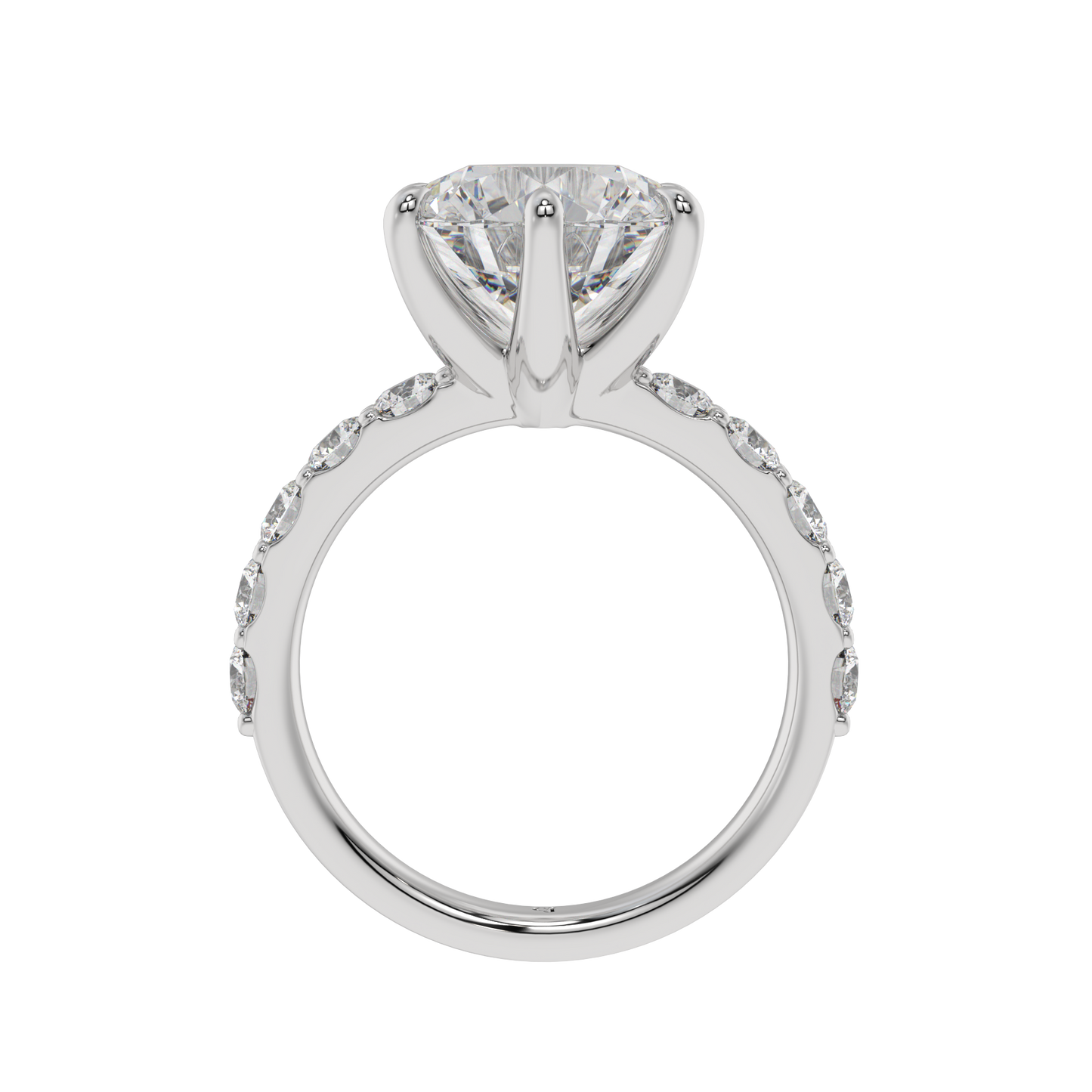 Aurora Crown Diamond Ring - Caratlink