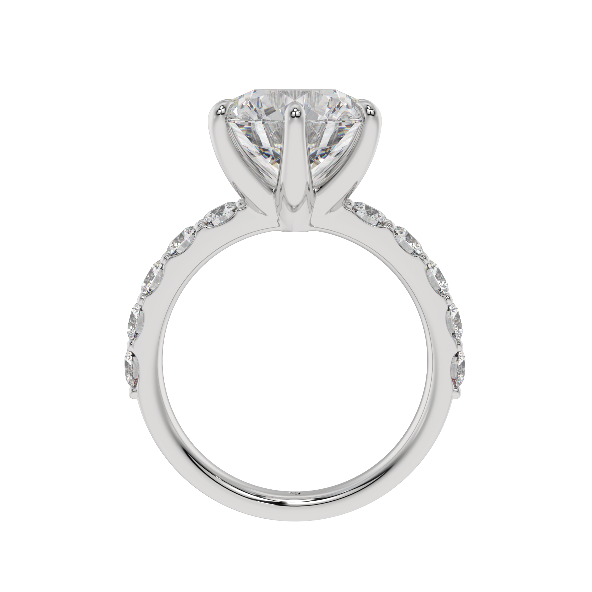 Aurora Crown Diamond Ring - Caratlink
