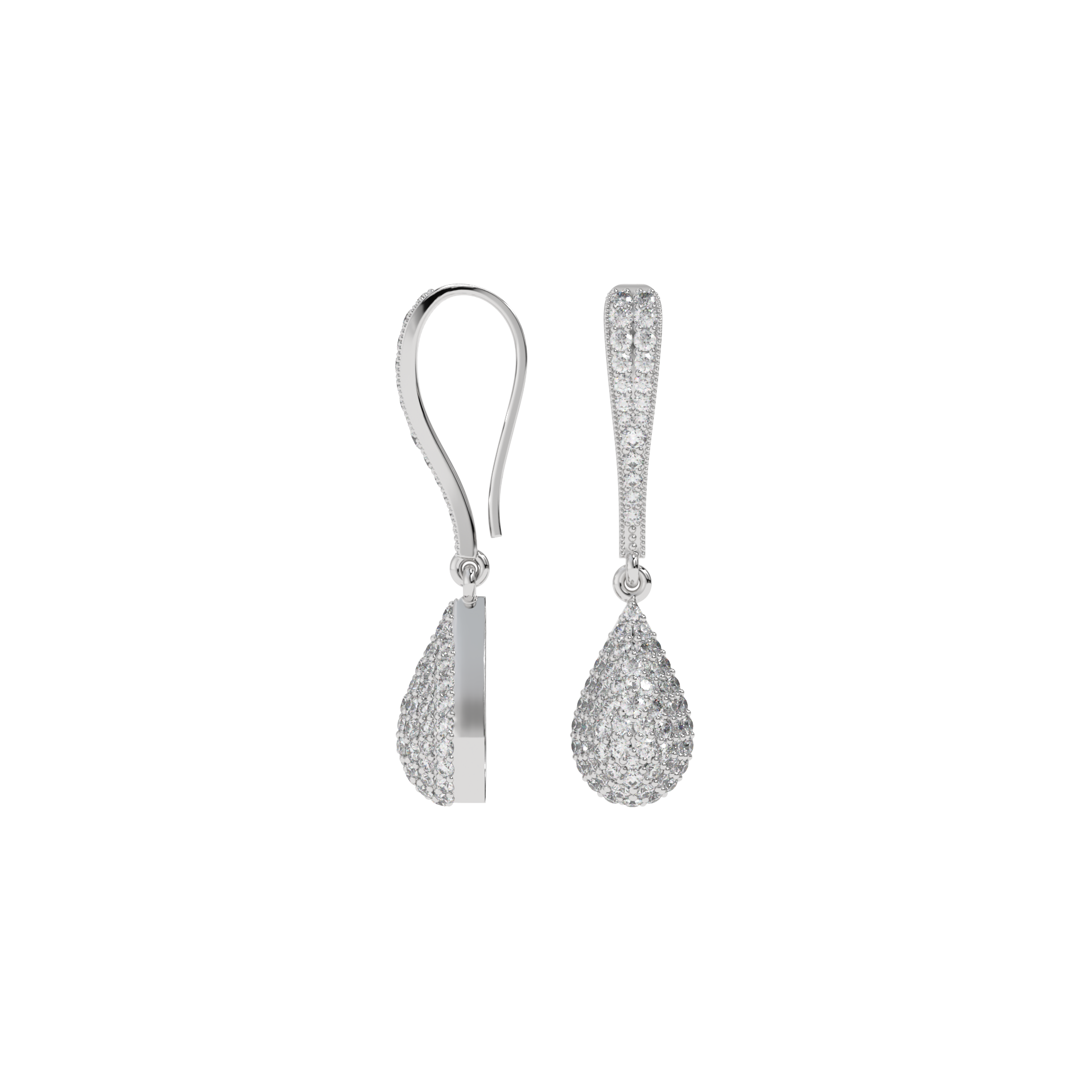 Sparkling Grace Drop Earrings Caratlink