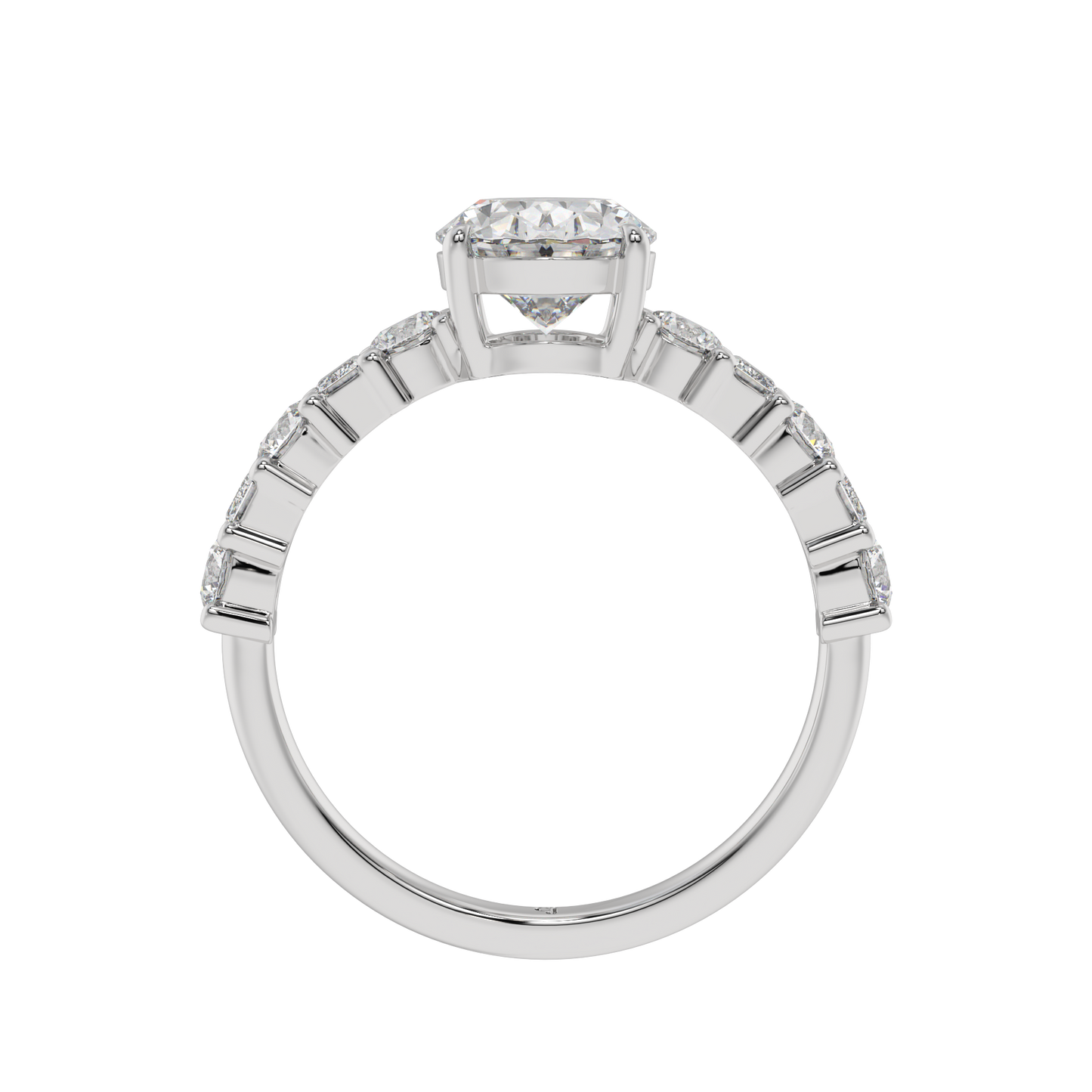Radiant Symphony OVAL Diamond Ring - Caratlink