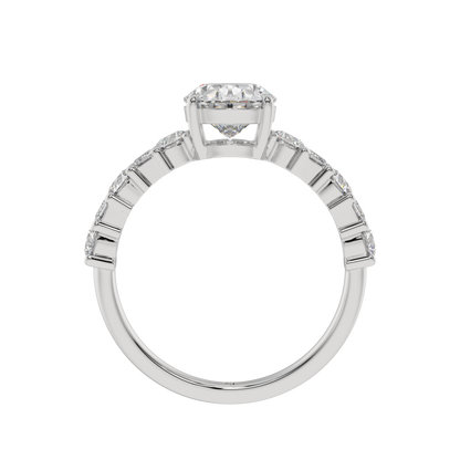 Radiant Symphony OVAL Diamond Ring - Caratlink