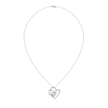 Eternal Heart Pendant Carat Link Jewels