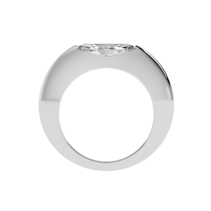 Sleek Marquise Bezel Ring - Caratlink
