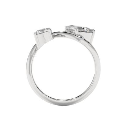 Dual Harmony Diamond Ring