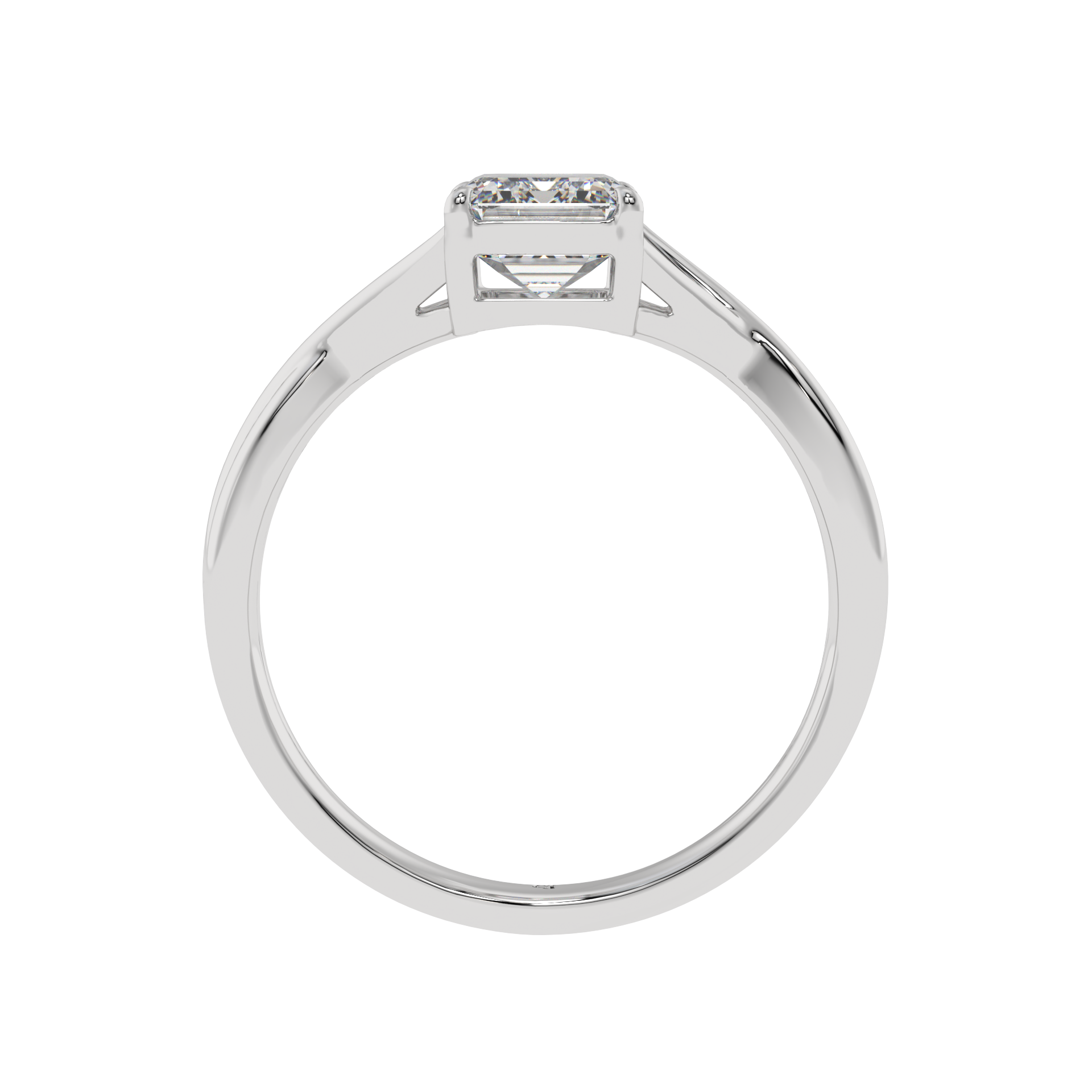 Twisted Harmony Emerald Ring - Caratlink