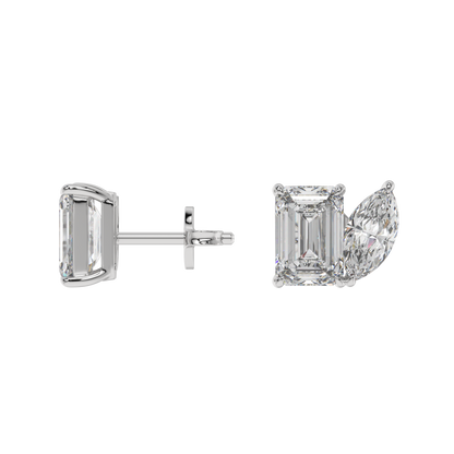 Emerald Marquise Duo Studs CaratLink