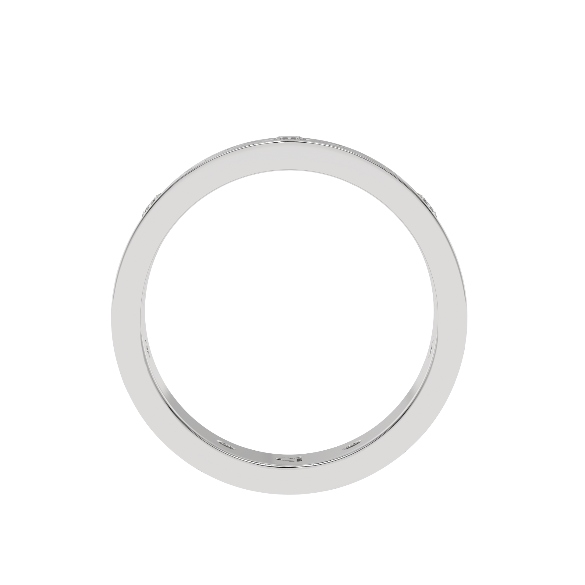 Aurora Hammered Diamond Band Caratlink