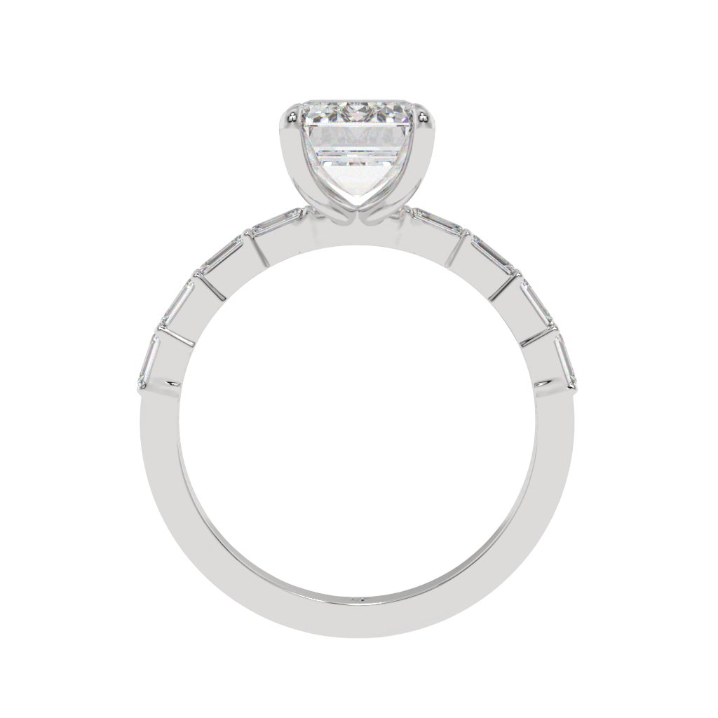 Regal Radiance Emerald-Cut Ring - Caratlink