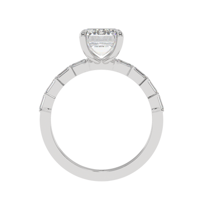 Regal Radiance Emerald-Cut Ring - Caratlink