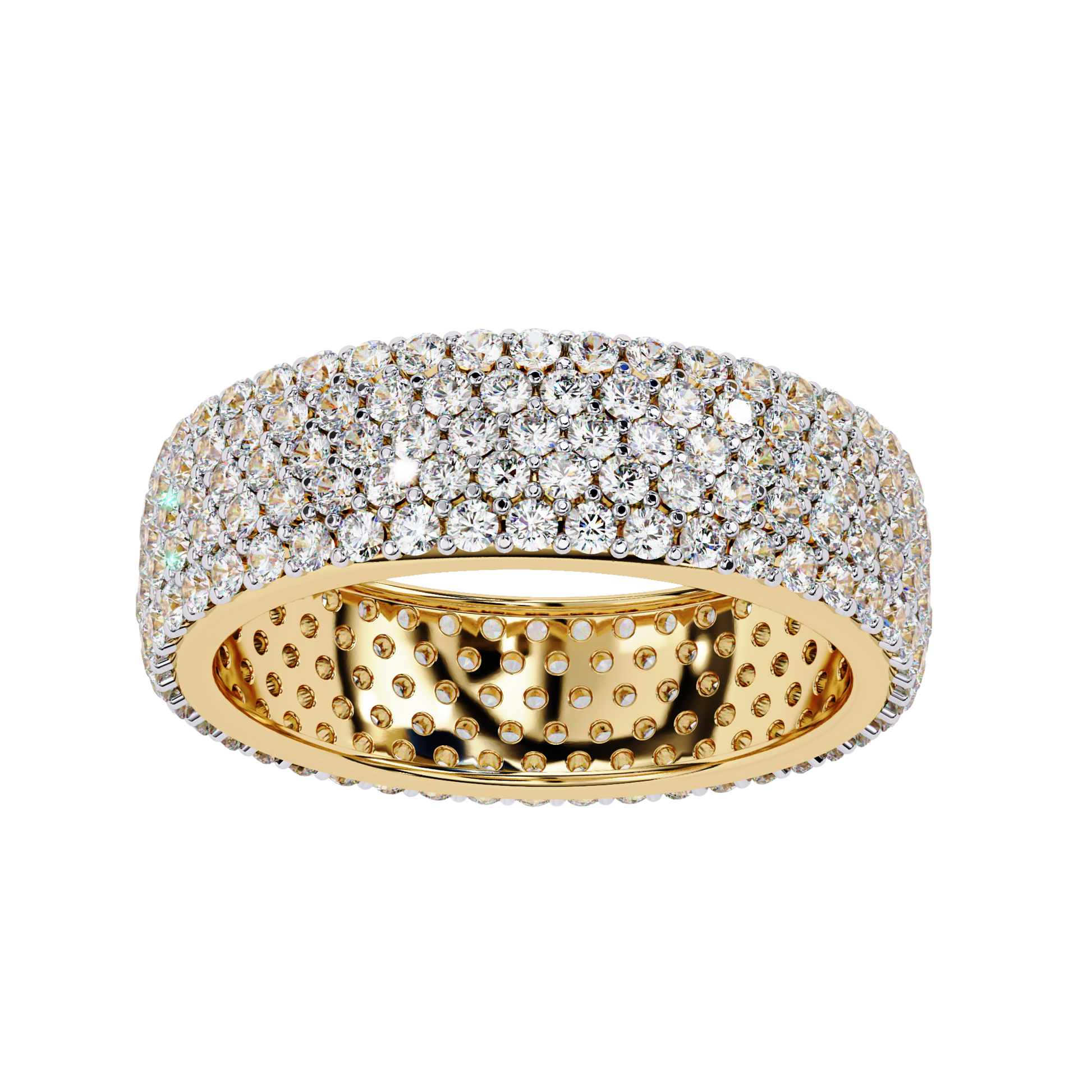 Luxury Diamond Eternity Band Carat Link Jewels