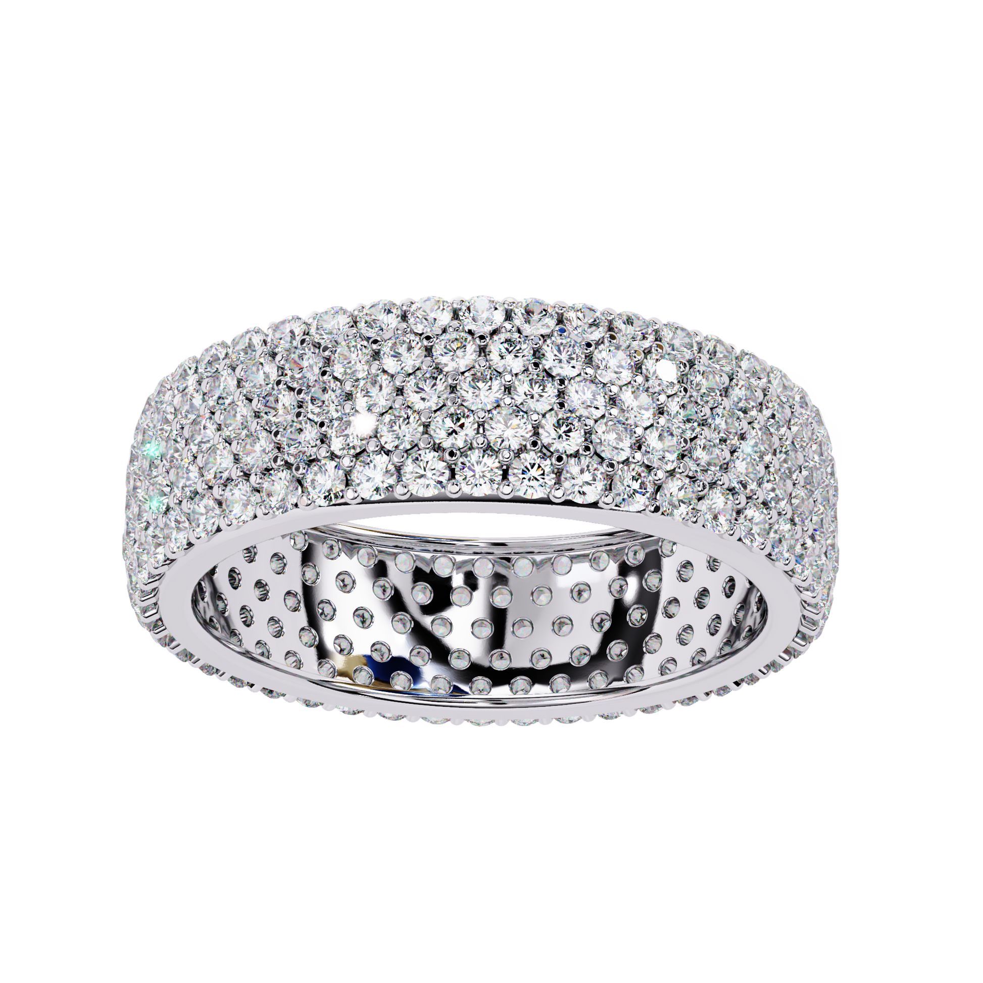 Luxury Diamond Eternity Band Carat Link Jewels