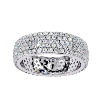 Luxury Diamond Eternity Band Carat Link Jewels