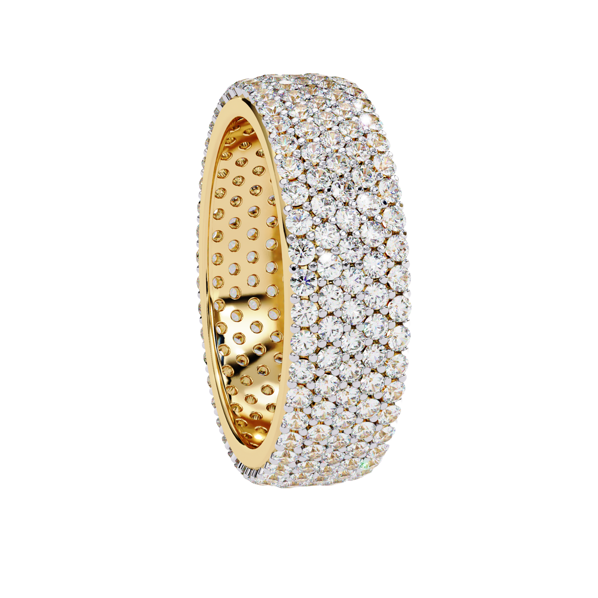 Luxury Diamond Eternity Band Carat Link Jewels