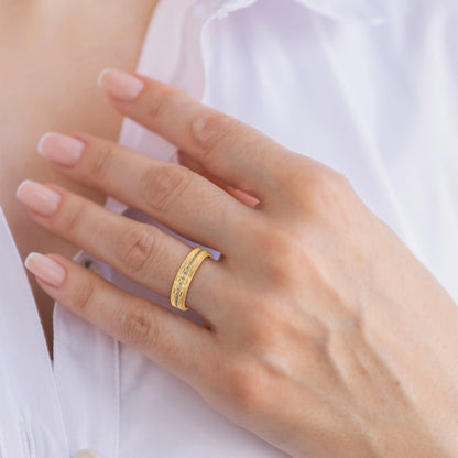 Auric Linea Baguette Band