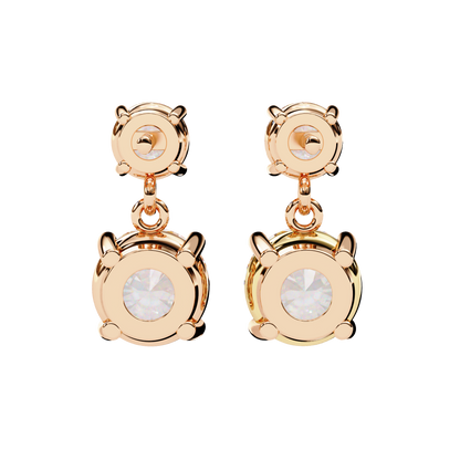 Double Round Drop Diamond CaratLink